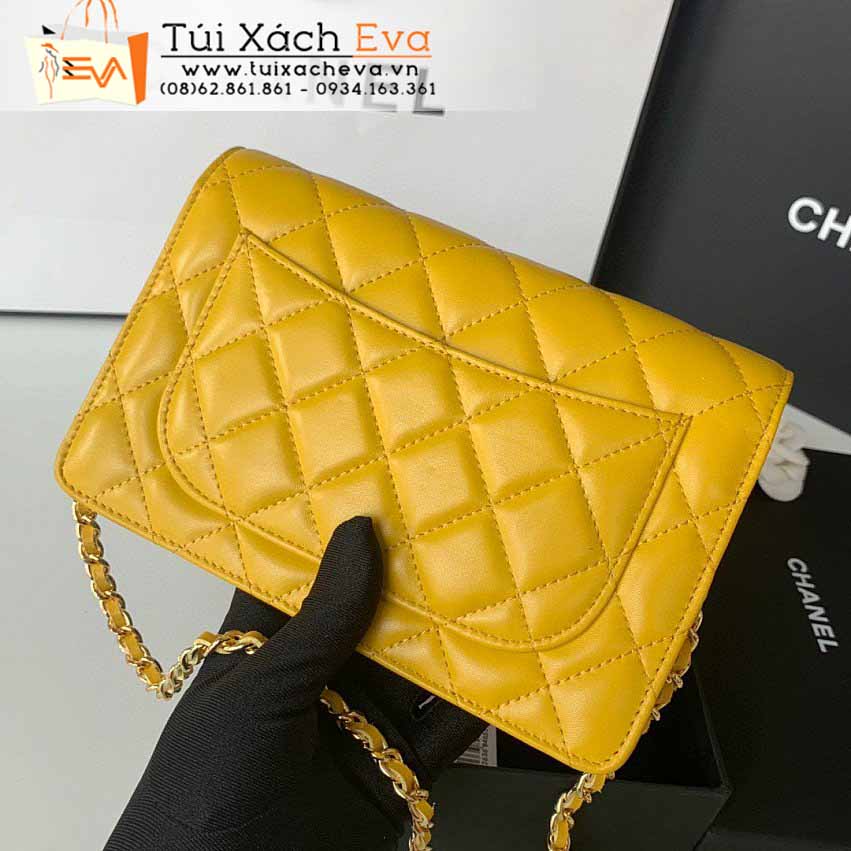 Túi Xách Chanel Woc Bag Siêu Cấp Màu Vàng Đẹp M33814.