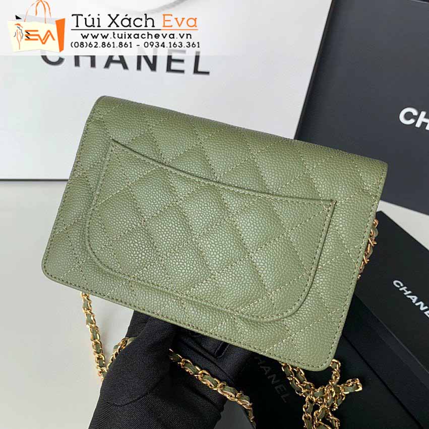 Túi Xách Chanel Woc Bag Siêu Cấp Màu Xanh Đẹp M33814.