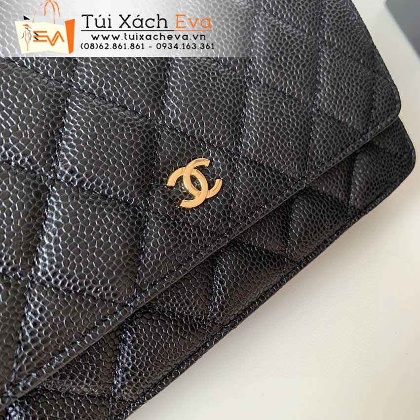 Túi Xách Chanel Woc Bag Siêu Cấp Màu Đen Đẹp M33814.