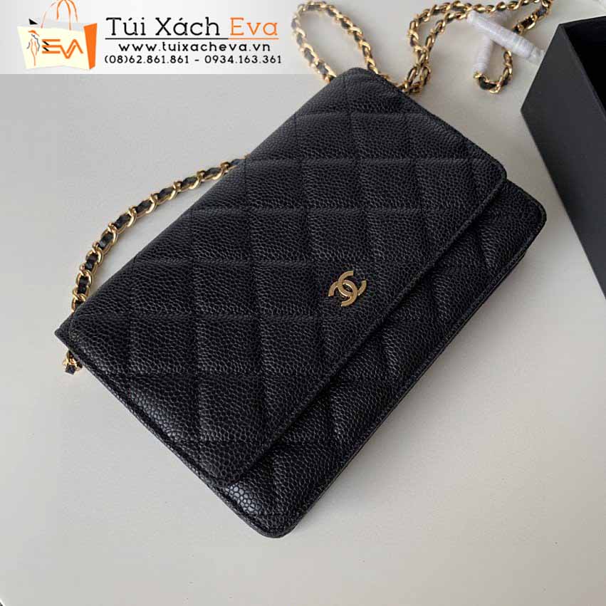 Túi Xách Chanel Woc Bag Siêu Cấp Màu Đen Đẹp M33814.