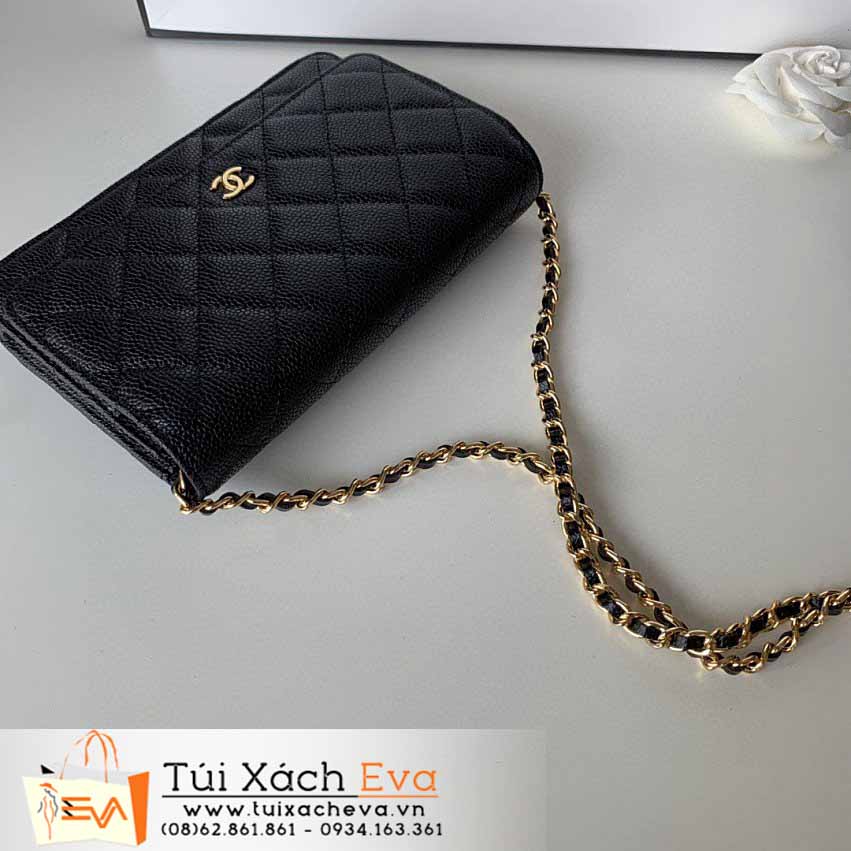 Túi Xách Chanel Woc Bag Siêu Cấp Màu Đen Đẹp M33814.