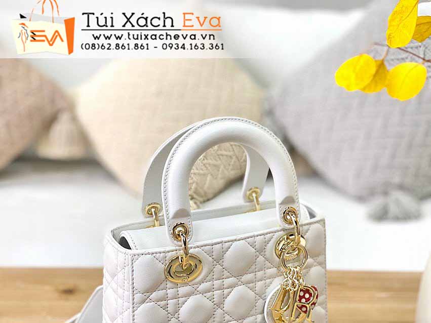 Túi Xách Dior Bag Siêu Cấp Màu Trắng Đẹp.