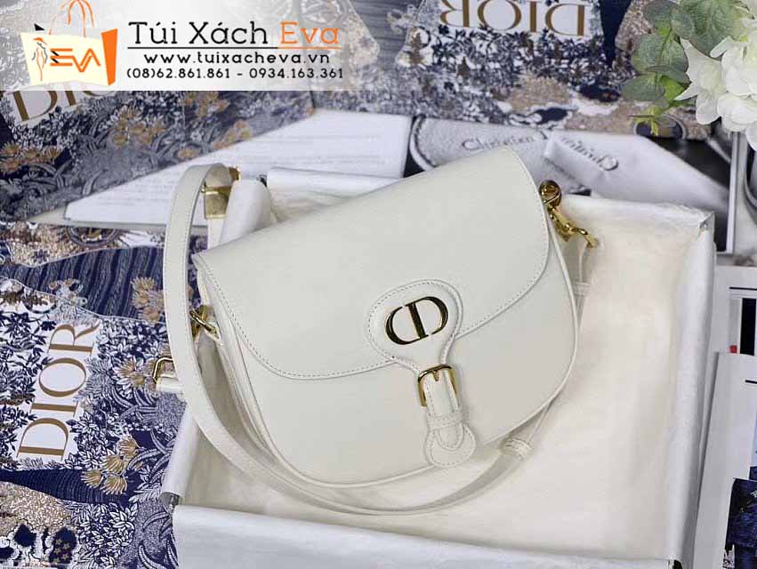 Túi Xách Dior Bobby Bag Siêu Cấp Màu Trắng Đẹp M8010.
