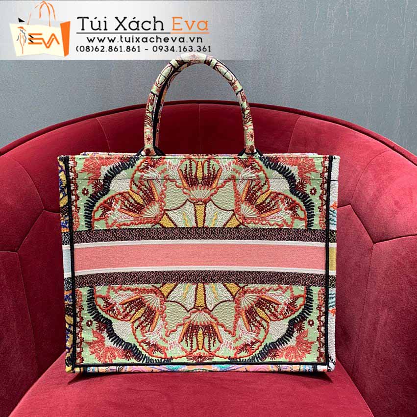 Túi Xách Dior Book Tote Bag Siêu Cấp Màu Cam Đẹp.
