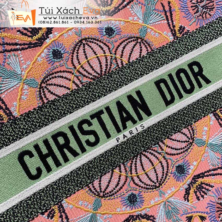 Túi Xách Dior Book Tote Bag Siêu Cấp Màu Cam Đẹp.