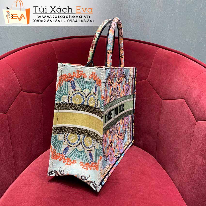 Túi Xách Dior Book Tote Bag Siêu Cấp Màu Cam Đẹp.