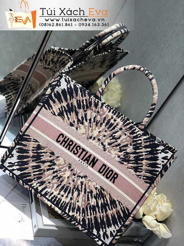 Túi Xách Dior Book Tote Bag Siêu Cấp Màu Hồng Đẹp M1286.