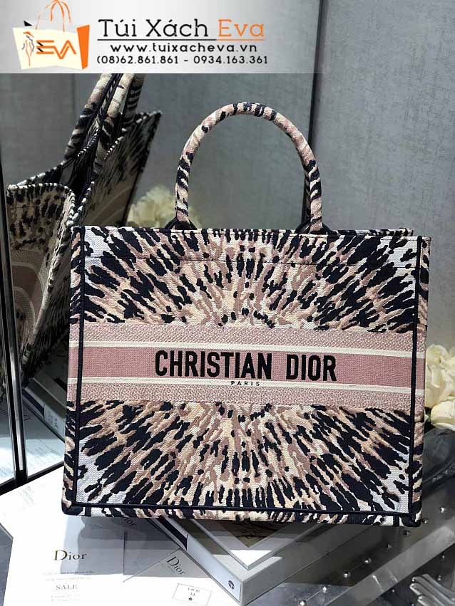 Túi Xách Dior Book Tote Bag Siêu Cấp Màu Hồng Đẹp M1286.