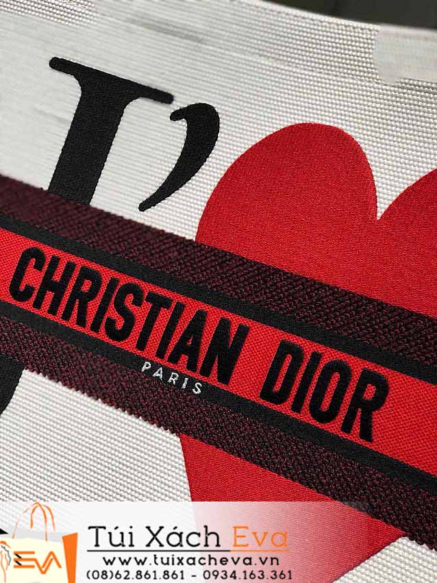 Túi Xách Dior Book Tote Bag Siêu Cấp Màu Trắng Đẹp M1286.