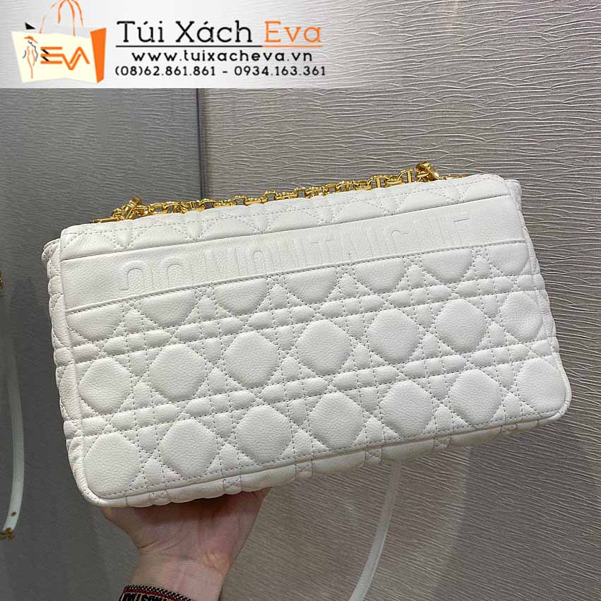 Túi Xách Dior Caro Bag Siêu Cấp Màu Trắng Đẹp.