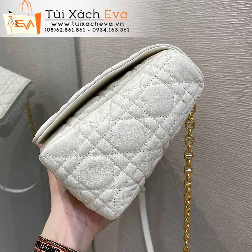 Túi Xách Dior Caro Bag Siêu Cấp Màu Trắng Đẹp.