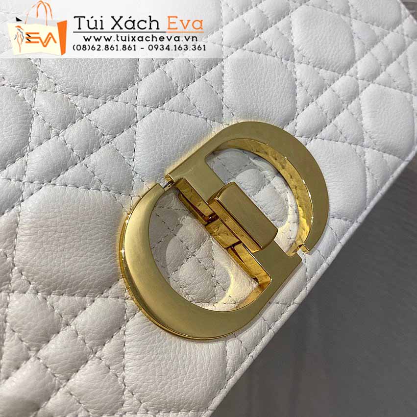 Túi Xách Dior Caro Bag Siêu Cấp Màu Trắng Đẹp.