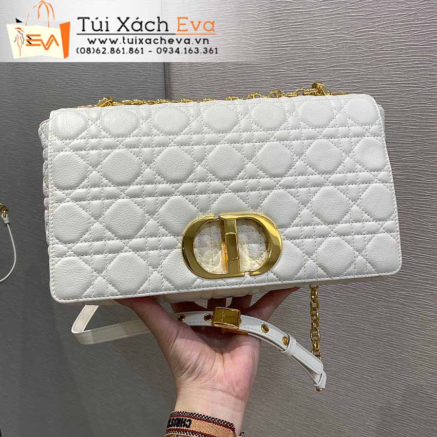 Túi Xách Dior Caro Bag Siêu Cấp Màu Trắng Đẹp.