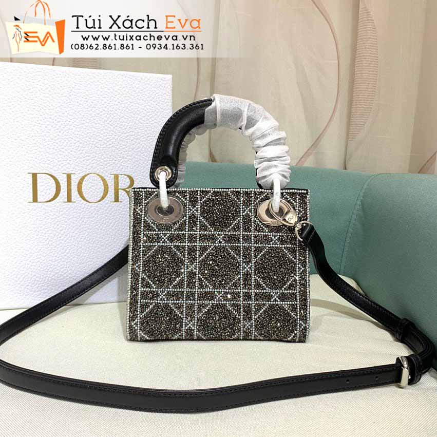 Túi Xách Dior Lady Bag Siêu Cấp Màu Xanh Đẹp M44531.
