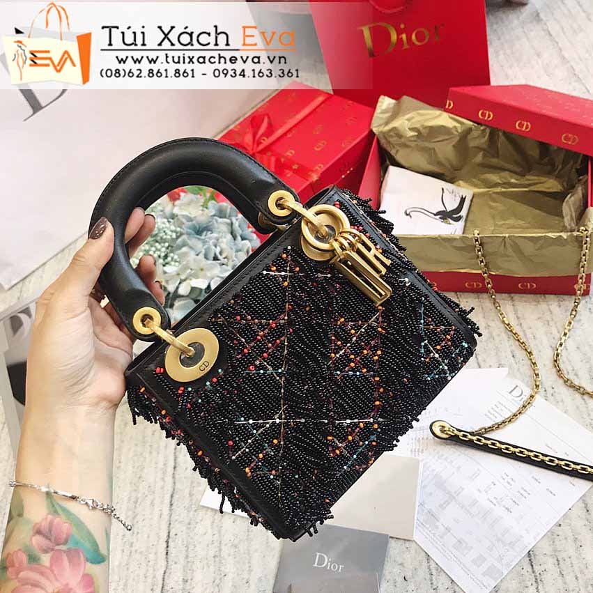 Túi Xách Dior Lady Bag Siêu Cấp Màu Đen Đẹp.
