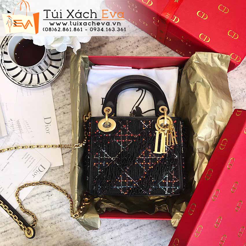Túi Xách Dior Lady Bag Siêu Cấp Màu Đen Đẹp.