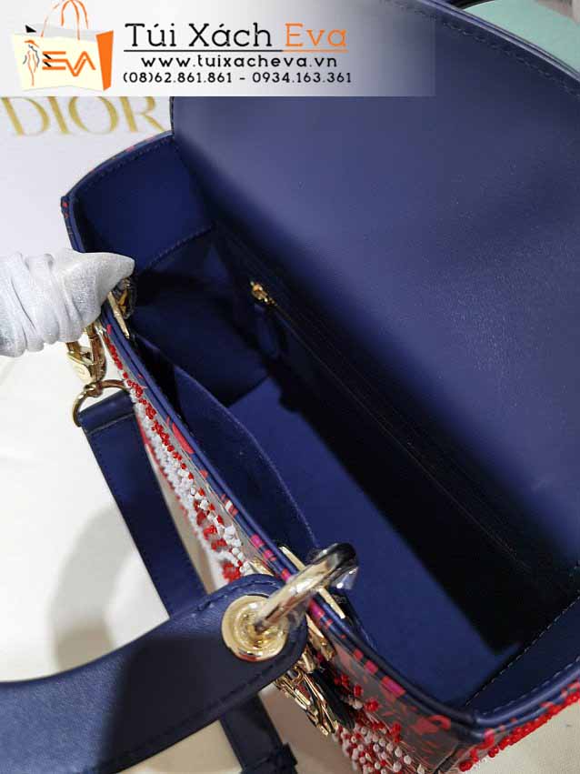 Túi Xách Dior Lady Bag Siêu Cấp Màu Đỏ Đẹp M44550.
