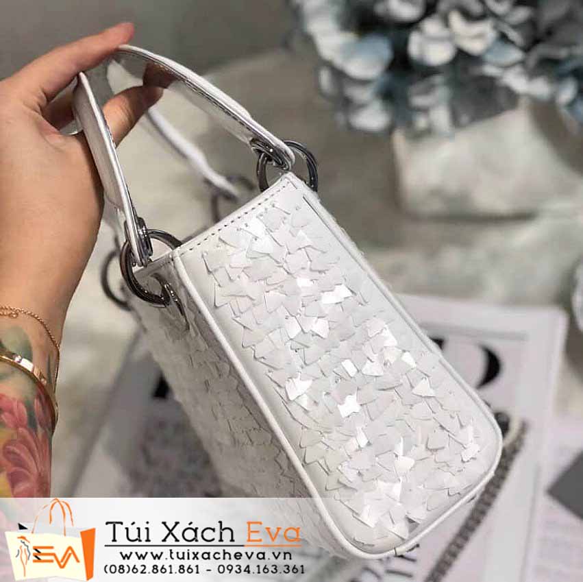 Túi Xách Dior Lady Mini Bag Siêu Cấp Màu Trắng Đẹp.