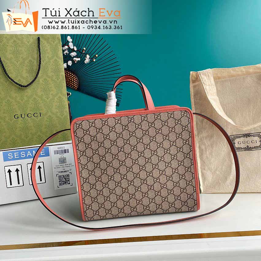 Túi Xách Gucci Hand Tote Bag Siêu Cấp Màu Xám Đẹp M612992.