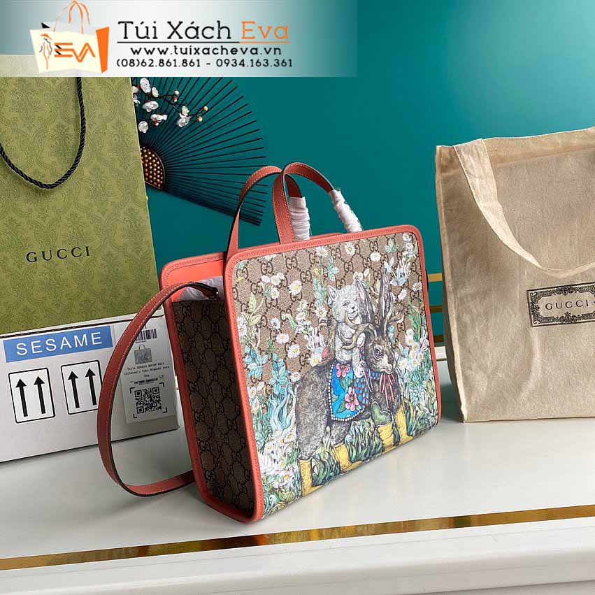 Túi Xách Gucci Hand Tote Bag Siêu Cấp Màu Xám Đẹp M612992.