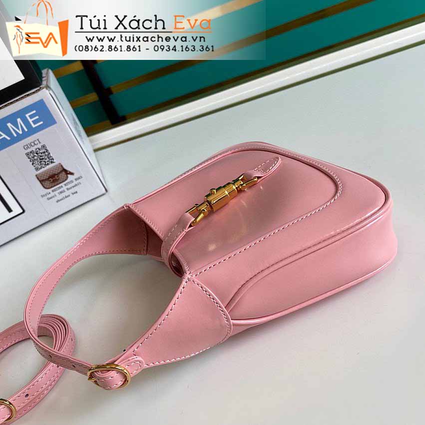 Túi xách Gucci Jackie Bag Siêu Cấp Màu Hồng Đẹp M637091.
