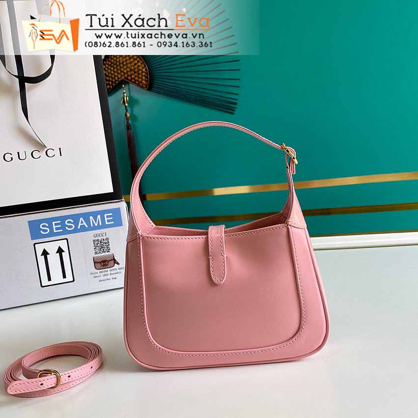 Túi xách Gucci Jackie Bag Siêu Cấp Màu Hồng Đẹp M637091.