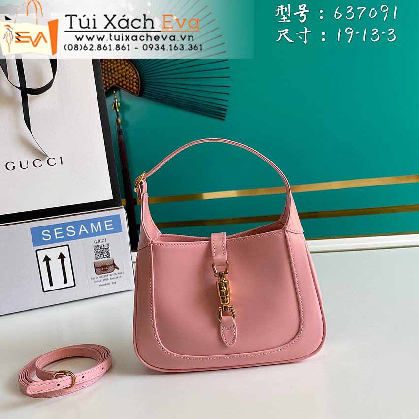 Túi xách Gucci Jackie Bag Siêu Cấp Màu Hồng Đẹp M637091.