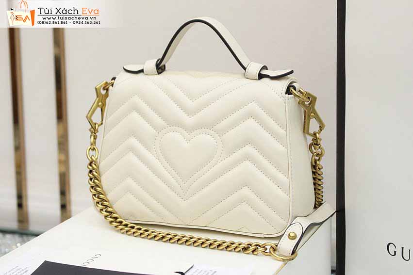 Túi Xách Gucci Marmont Bag SIêu Cấp Màu Trắng Đẹp M547260.