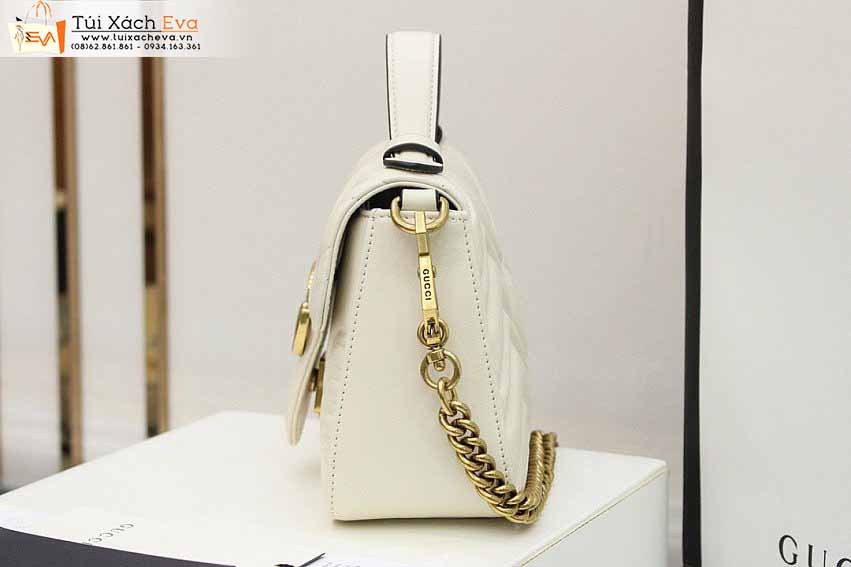 Túi Xách Gucci Marmont Bag SIêu Cấp Màu Trắng Đẹp M547260.