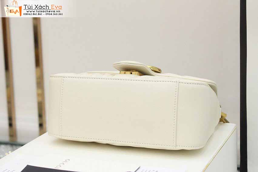 Túi Xách Gucci Marmont Bag SIêu Cấp Màu Trắng Đẹp M547260.