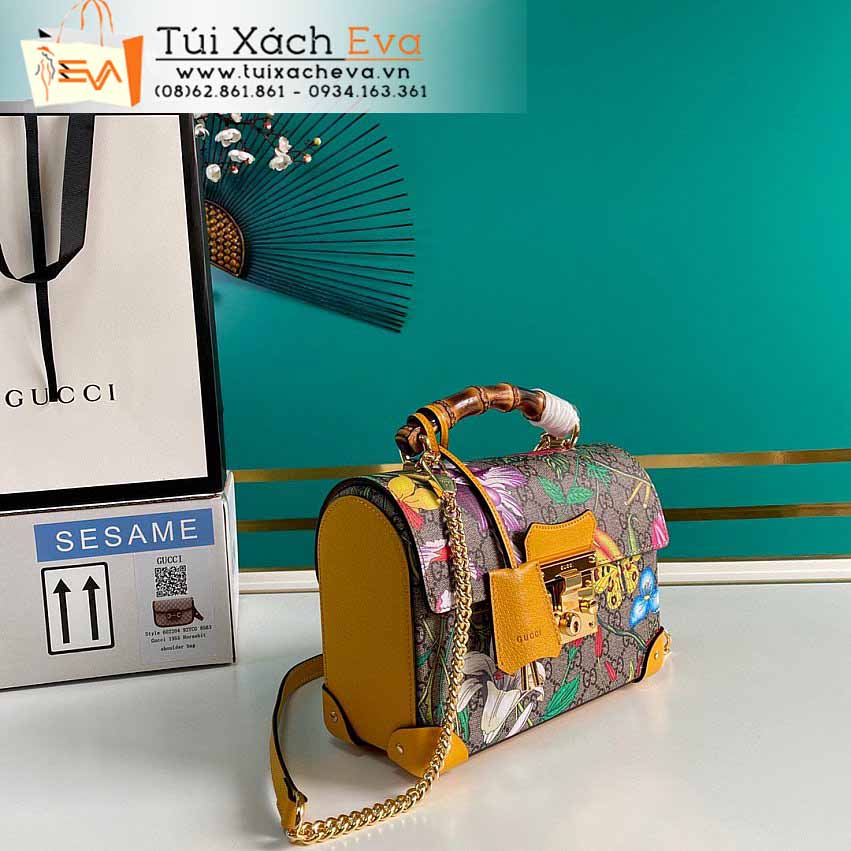 Túi Xách Gucci Padlock Bag Siêu Cấp Màu Xám Đẹp M603221.