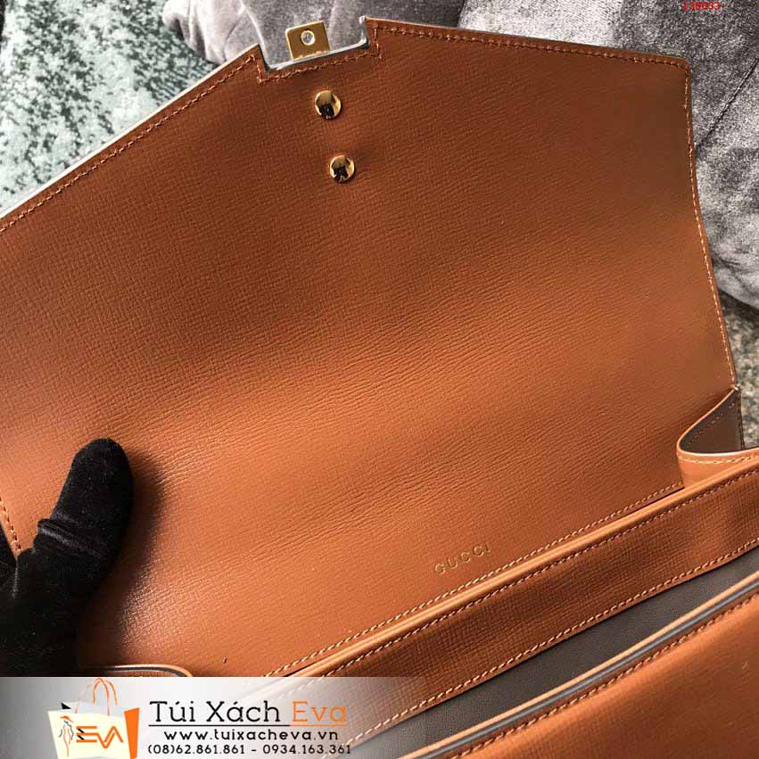 Túi Xách Gucci Sylvie Bag Siêu Cấp Màu Nâu Đẹp M602781.