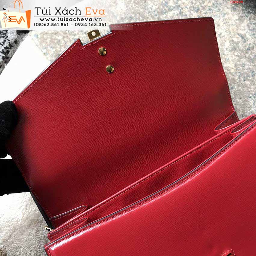 Túi Xách Gucci Sylvie Bag Siêu Cấp Màu Đỏ Đẹp M602781.