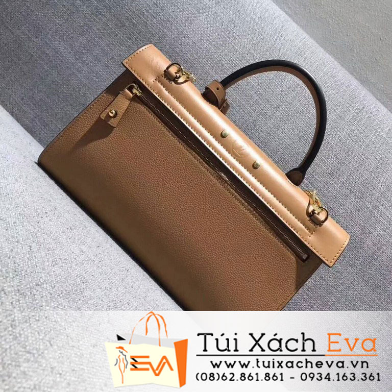 Túi Xách Lv Pochette City Steamer Siêu Cấp Màu Nâu M54925