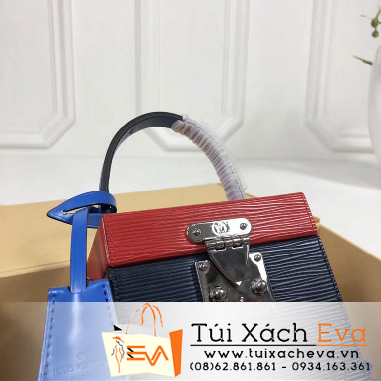 Túi Xách Lv Bleecker Box Epi Siêu Cấp  Màu Xanh Dương M52466