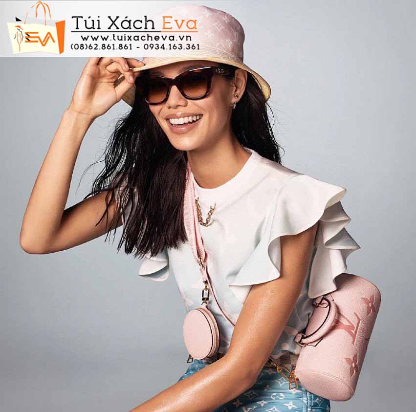 Túi Xách LV By The Pool Bag Siêu Cấp Màu Hồng Đẹp M45707