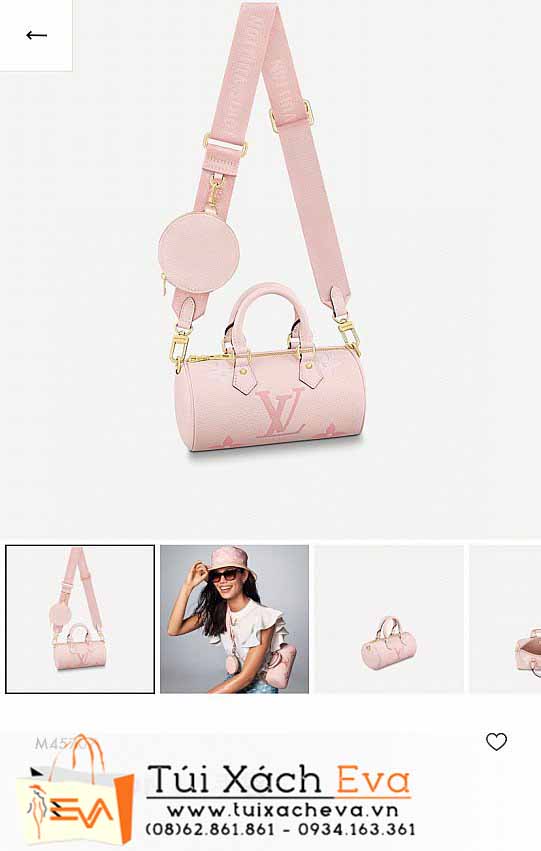 Túi Xách LV By The Pool Bag Siêu Cấp Màu Hồng Đẹp M45707