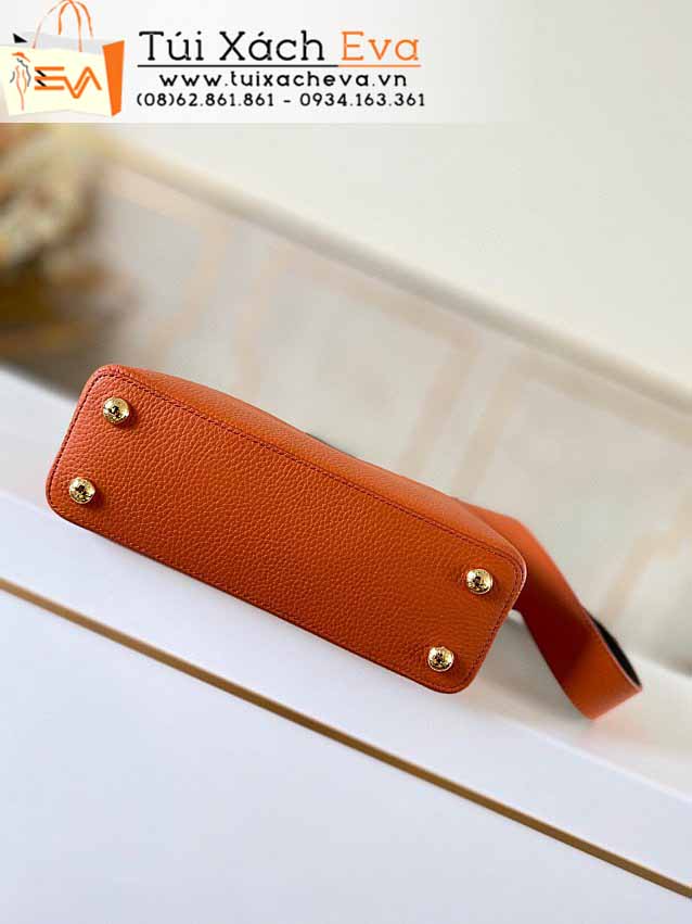 Túi Xách LV Capucines Bag Siêu Cấp Màu Cam Đẹp M53963.