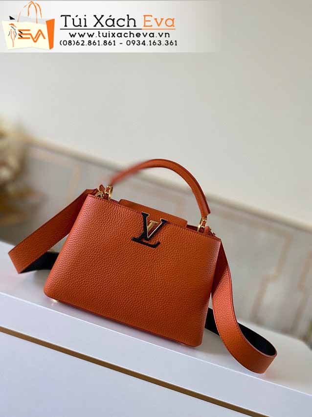 Túi Xách LV Capucines Bag Siêu Cấp Màu Cam Đẹp M53963.