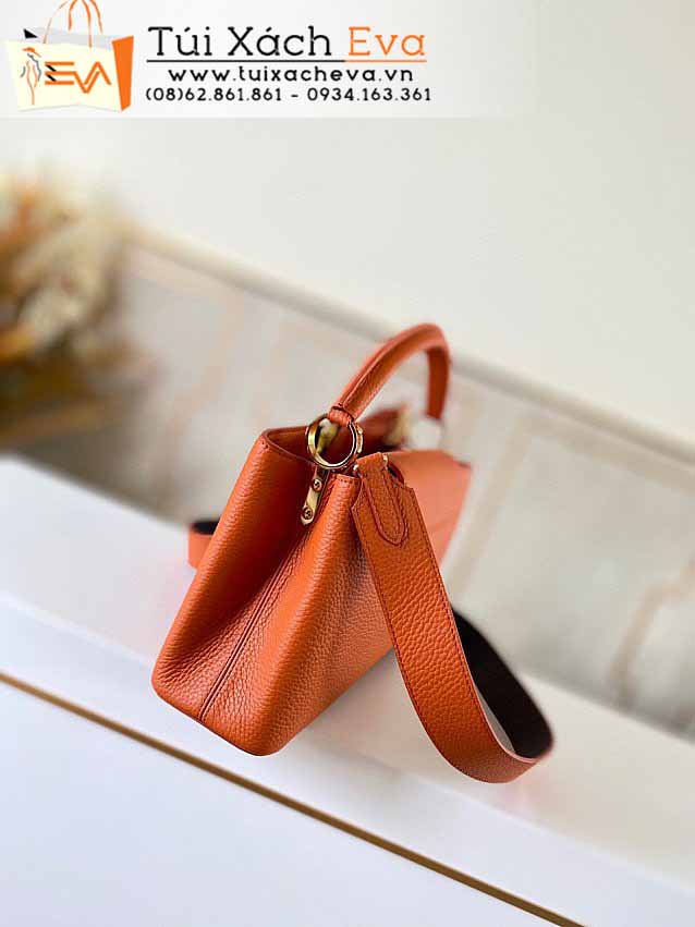 Túi Xách LV Capucines Bag Siêu Cấp Màu Cam Đẹp M53963.