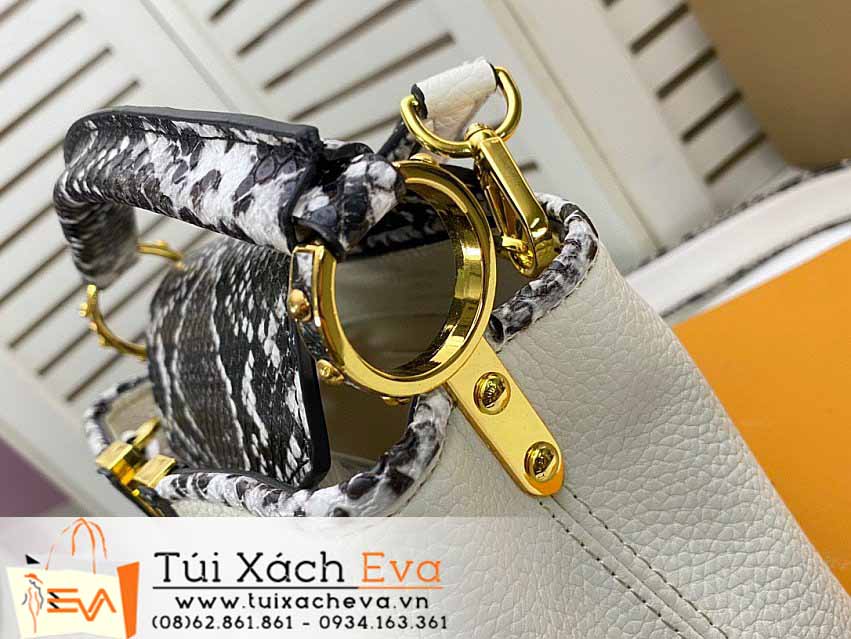 Túi Xách LV Capucines Bag Siêu Cấp Màu Trắng Đẹp M95509.