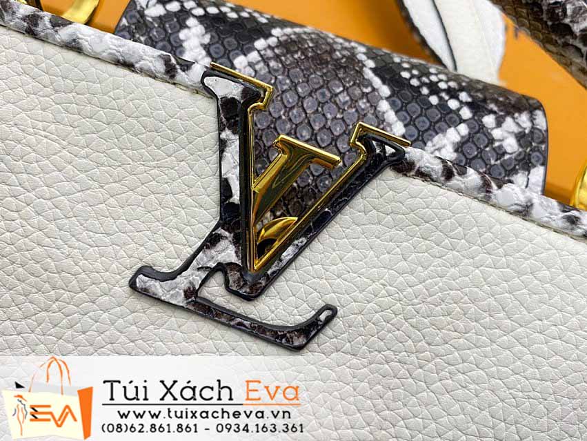 Túi Xách LV Capucines Bag Siêu Cấp Màu Trắng Đẹp M95509.