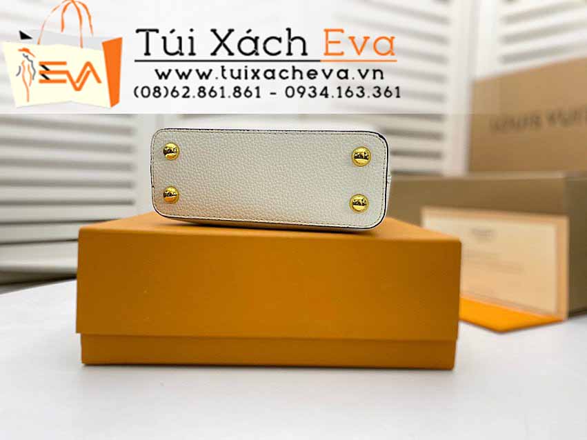 Túi Xách LV Capucines Bag Siêu Cấp Màu Trắng Đẹp M95509.