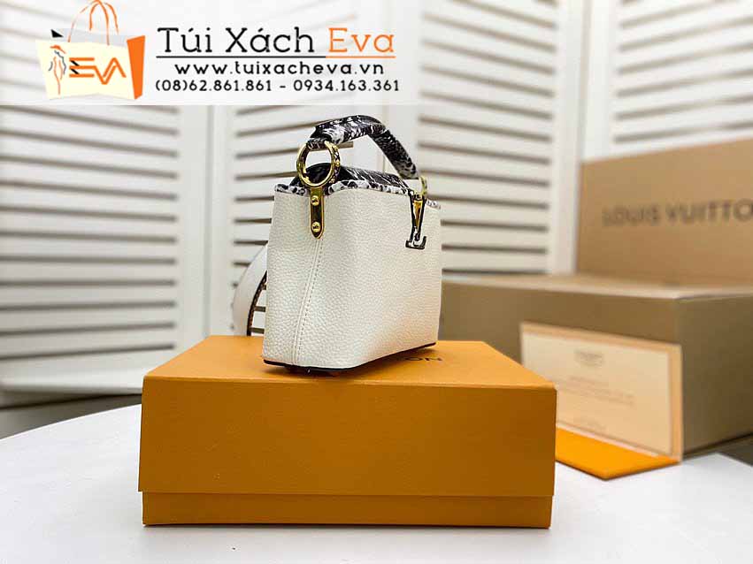 Túi Xách LV Capucines Bag Siêu Cấp Màu Trắng Đẹp M95509.