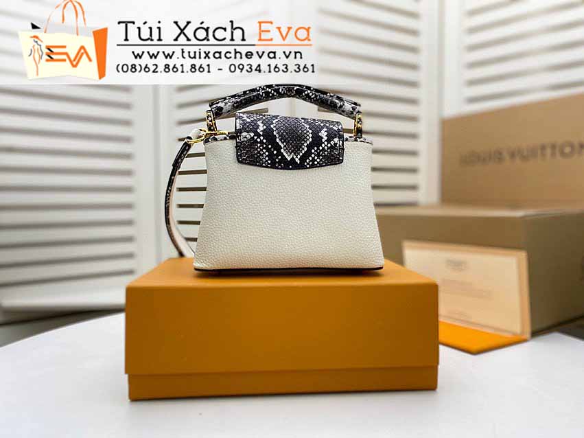 Túi Xách LV Capucines Bag Siêu Cấp Màu Trắng Đẹp M95509.