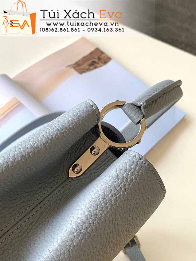 Túi Xách LV Capucines Bag Siêu Cấp Màu Xanh Đẹp M42259.