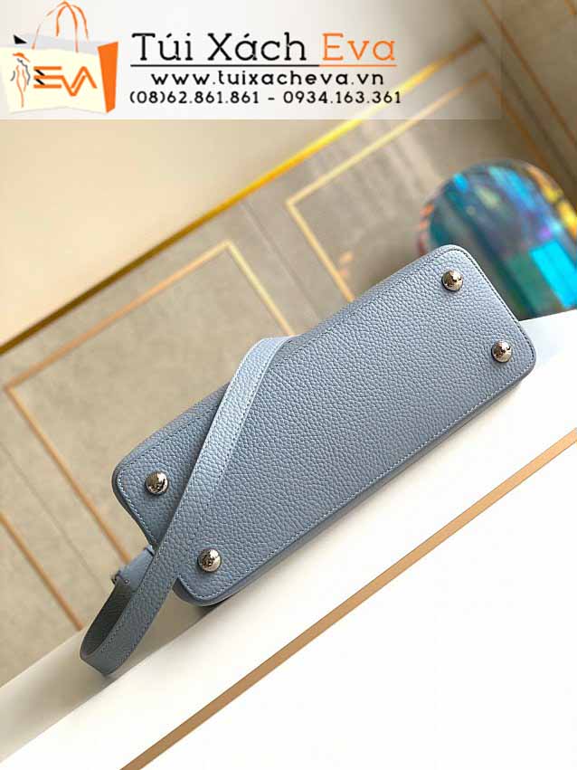 Túi Xách LV Capucines Bag Siêu Cấp Màu Xanh Đẹp M42259.