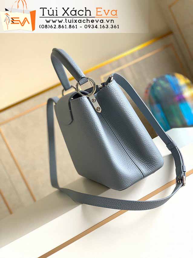Túi Xách LV Capucines Bag Siêu Cấp Màu Xanh Đẹp M42259.