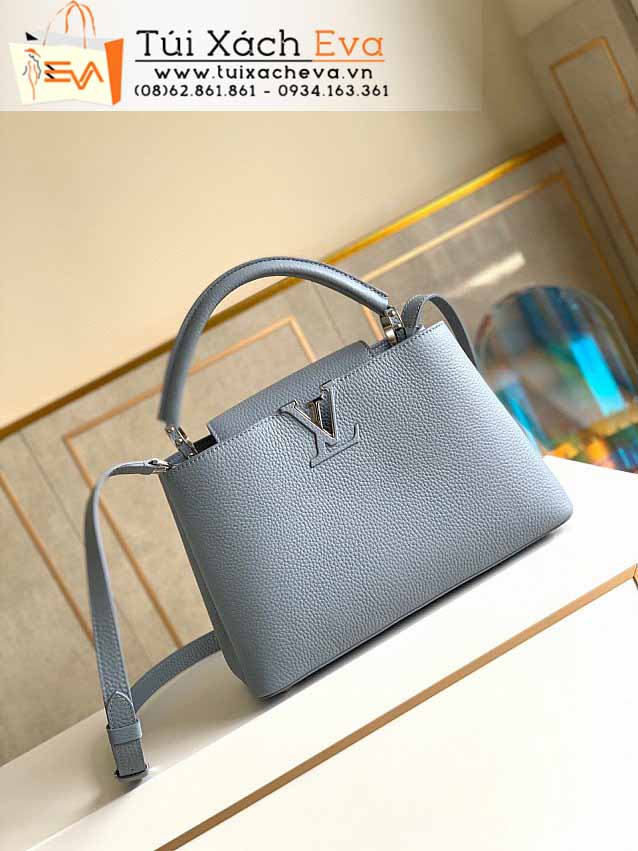 Túi Xách LV Capucines Bag Siêu Cấp Màu Xanh Đẹp M42259.