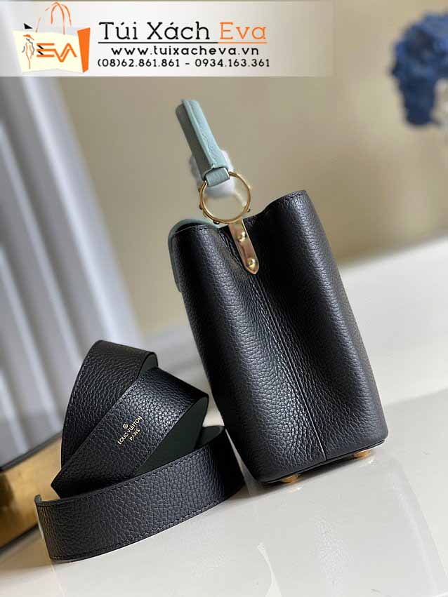 Túi Xách LV Capucines Bag Siêu Cấp Màu Đen Đẹp M57518.